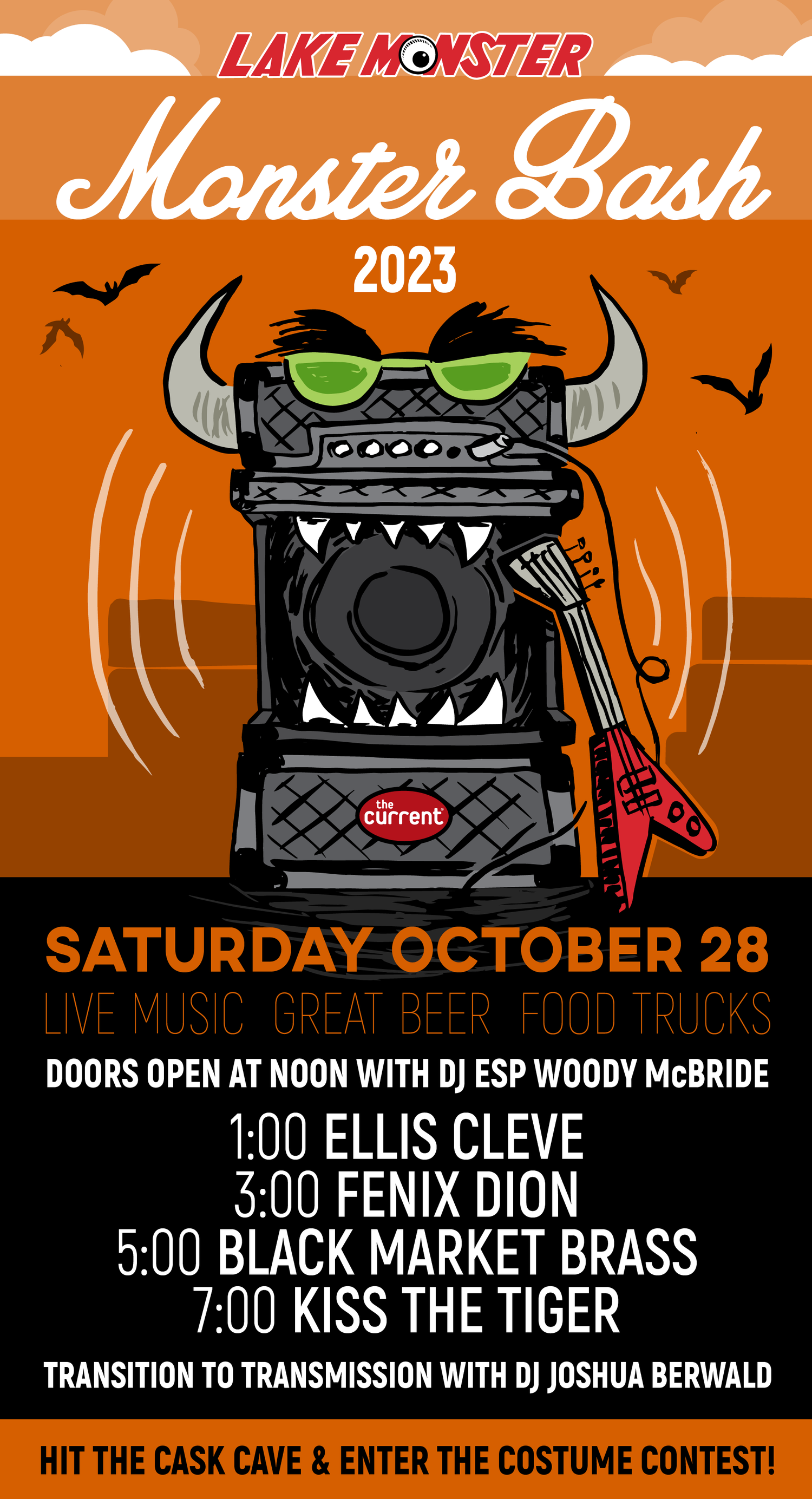 Monster Bash 2023 Tickets On Sale Now — Lake Monster Brewing